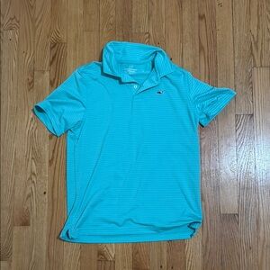 Vineyard Vines Blue Polo Classic Knit Short Sleeve